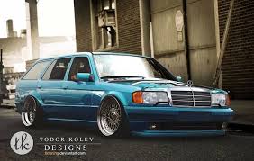Slammed Classic Mercedes Wagon Mercedes Benz Benz Classic Mercedes
