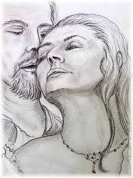 How to draw a kiss f. Girls Kissing Drawings Page 4 Of 5 Fine Art America