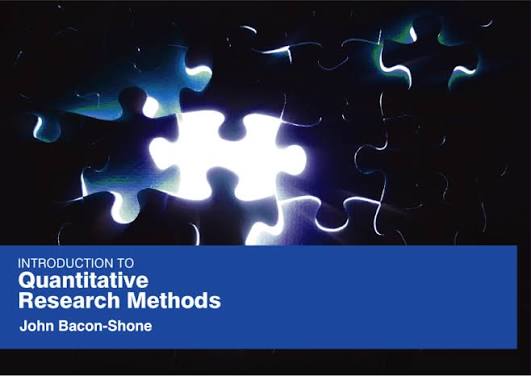 Introduction to Quantitative Research Methods