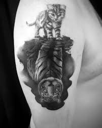 Find & download free graphic resources for tattoo. 50 Reflection Tattoo Ideas For Men Mirrored Designs
