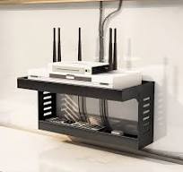 Router Rack Shelf Under Wifi Routers Bracket Set-Top Remote Control Storage  Holder Kitchen Seasoning Bottles 2-layer Shelves - AliExpress