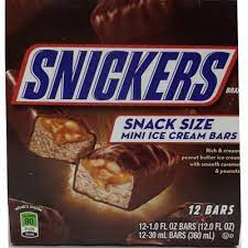 170 calories are present in mini hot dogs. Calories In Snack Size Mini Ice Cream Bars From Snickers