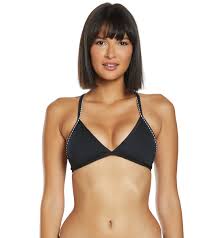 Dolfin Uglies Womens Revibe Solid Triangle Bikini Top