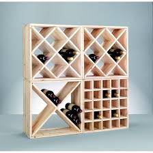 Casier A Bouteilles De Vin Cube Croix Bois Pin Wine Shop Interior Wine Rack Design Wine Bottle Furniture