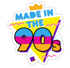Made In The 90s Sticker By Spacealientees Fiesta De Los 90s Pegatinas Pegatinas Bonitas