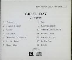 What does green day's song when i come around mean? Green Day Dookie Usa Promo Cd Album 2 45529 A Dookie Green Day 112292