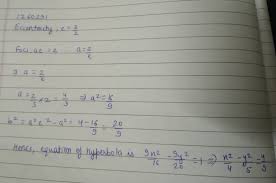Octopus btw is greek, so octopuses is the. Equation Of The Hyperbola With Eccentricity 3 2 And Foci At 2 0 Is
