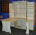 Fold Out Craft Storage Cabinet
