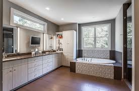 Rich warm tones on the walls along with ornate decor gives a true feeling of luxury. Custom Bathroom Designer In West Michigan Bruce Heys Builders