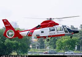 The malaysian version of coast guard. M70 03 Eurocopter As 365n3 Dauphin Malaysia Maritime Enforcement Agency Mmea Mir Zafriz Jetphotos