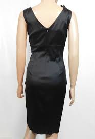Donna Ricco Black New Ruffle Trim Chameuse Short Cocktail Dress Size 8 M 57 Off Retail