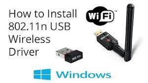 Perfect to upgrade an older computer or bypass a broken wireless card. How To Install 802 11n Usb Wireless Driver Youtube