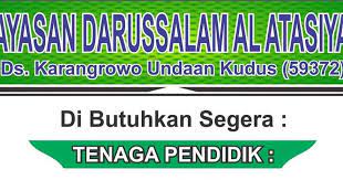 Lowongan Kerja Kudus Sebagai Guru Bk Guru It Komputer Di Mts As Sidah Undaan Kudis Lowongan Kerja Kudus Terbaru 2021