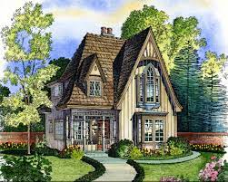 Exterior components that allow for cultivated gardens and terraces. Small English Cottage House Plans Planning House Plans 59643