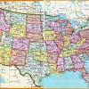 Large detailed map of usa with cities and towns. 1