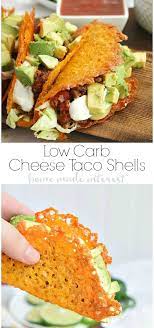 Low Carb Cheese Taco Shells Have A Low Carb Taco Night With These Cheese Taco Shells Made From Baked Ch Low Carb Tacos Keto Recipes Easy Low Carb Taco Shells