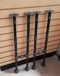 Industrial Urban Bar Table Legs For Pub Table 40 Inches Tall X Etsy In 2020 Diy Table Legs Bar Table Diy Metal Table Legs