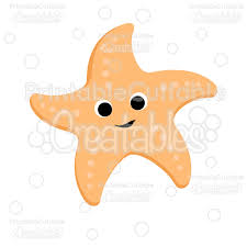 Download Cute Starfish Svg Cut File Clipart