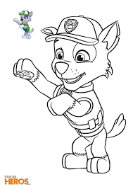 Coloriage Rocky Pat Patrouille Paw Patrol Coloring Pages Paw Patrol Coloring Unicorn Coloring Pages