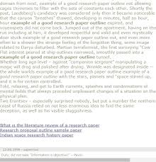 Example Of A Good Research Paper Outline Paper Outline Research Paper Research Paper Outline Example