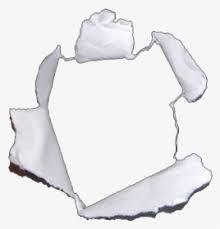 Take out a piece of paper, you are our lucky. Ripped Hole Paper Png Transparent Png Kindpng