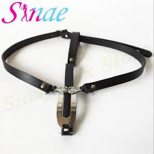 Vendu par raycity et expédié par amazon fulfillment. Bdsm Ceinture De Chastete Pour Femme Avec Lock Faux Cuir Sous Vetements Sexy Noir Cdiscount Pret A Porter