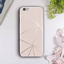 Geometric Marble Rose Gold Case For Iphone 5 Iphone 6 6s Iphone 7 Iphone 7 Plus Iphone 8 Samsun Trendy Iphone Cases Iphone 6s Case Rose Gold Iphone