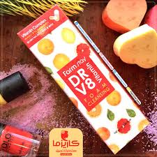 Farm Stay Dr V8 ده غسول زي Soap And Glory بالظبط دا البديل الكوري بتاعه هو غسول رغوي مليان بالفيتامينات ا Vitamins Vitamin Complex Cleanse