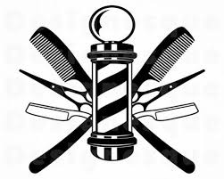 Black And White Barber Pole Meaning Barber Logo Svg Barbershop Logo Svg Hair Stylist Logo Svg Etsy In 2020 Barber Logo Hair Stylist Logo Barber Shop