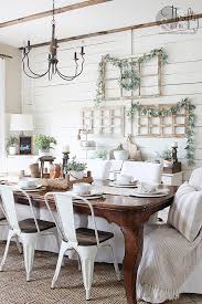 The beauty of having a farmhouse dining room is you get to bring in a warming effect even when the weather might scream otherwise. Thrifty And Chic Diy Projects And Home Decor