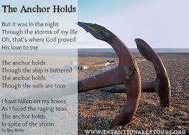 I was tired of being asked if i was depressed when i was fatigued and in bed for 2 or 3 days at a time. The Anchor Holds Intentionally Yours The Anchor Holds Hold On Anchor