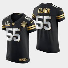 Reggie dunlop jersey is from the classic ice hockey movie slapshot. Frank Clark Kansas City Chiefs Super Bowl Lv Black Golden Elite Men S Jersey Actycrea Com