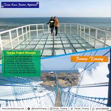 Paket Wisata Jogja Ke Pantai Timang Dan Teras Kaca Pantai Nguluran Pantai Timang
