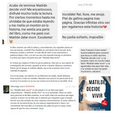 En caso de que quieras hacerte una cuenta, podés hacer una lista con los . Matilde Debe Morir Startseite Facebook