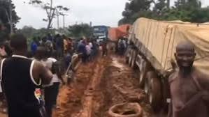 We'll Show Them Our Stand When Election Comes” — Stranded Commuters in Ekiti  Stranded commuters in Ekiti State have expressed frustration over the  deplorable condition of roads across the state, lamenting the