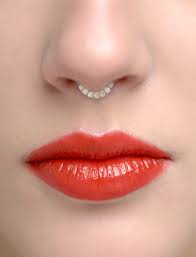 Elegant 1 5mm Natural Austrailian Opals Securely Set In A Continous Prong Setting Create An Elegant Ring Of Stone Septum Piercing Septum Jewelry Cute Piercings
