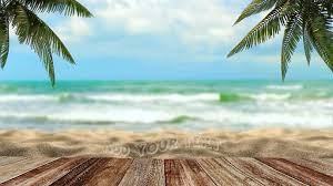 Download stunning virtual zoom backgrounds for free and make your video chats more beautiful, creative and personal. Summer Beach Zoom Virtual Background Video Template Postermywall