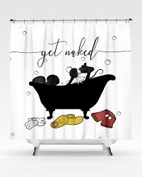 Get naked Mickey Mouse Shower Curtains - Tagotee