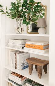 As a decorator and blogger, this is a question i get asked a lot! On The Bookshelf Harlowe James