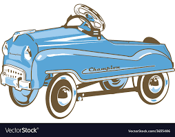 Toy Pedal Car Vector Images 48