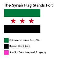 Jump to navigation jump to search. The Syrian Flag Stands For Flag Color Representation Parodies Know Your Meme