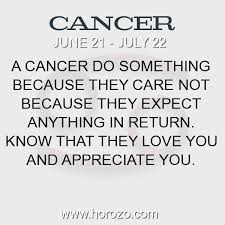 Fellow cardinal signs are aries, libra, and capricorn. Cancer Fact A Cancer Do Something Because They Care Not Because They Expect Anything In Return Know That They Love You And Appreciate You