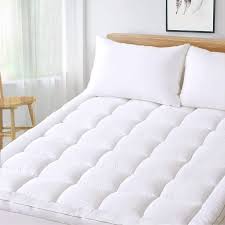 Get the sleep you have been looking for with the wonderfully soft and plush huron down alternative mattress toppers. Buy Downcool 300tc King Mattress Topper Pad Cover Cotton Quilted Fitted Pillow Top Mattress Topper Fluffy White Bed Topper Snow Down Alternative Deep Pocket Fits Up To 8 21 Mattress Protector Online In