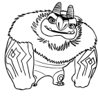 Keep your kids busy doing something fun and creative by printing out free coloring pages. Trollhunters Coloring Page