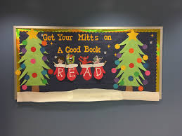 Winter Reading Bulletin Board Christmas Library Bulletin Boards Christmas Bulletin Boards Holiday Bulletin Boards