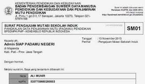 Isi nuptk / pegid dan kode aktivasi yang tertulis pada surat tanda bukti verval lv1 ptk. Prosedur Dan Cara Mutasi Ptk Di Siap Padamu Negeri