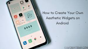 In mere minutes, you can create a youtube banner that speaks to your personal style. How To Create Your Own Aesthetic Widgets On Android Jayden Tran