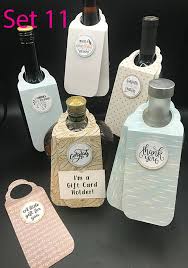 Do you offer gift messages? Bottle Neck Tags With Gift Card Holder Pack Of 10 Stellamiadesign Com