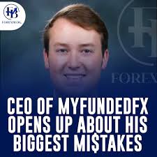 CEO OF MYFUNDEDFX OPENS UP ABOUT HIS BIGGEST MISTAKES Brace yourselves for  some confessions from Matthew Leech, the CEO of MyFundedFX. In a recent  tweet, he opens up