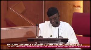The minister of agriculture and rural development, alhaji muhammad sabo nanono has revealed that the ministry has established an online portal to ensure efficient and effective monitoring of federal government … Screening Of Ministerial Nominees 2019 Sabo Nanono Kano State Youtube